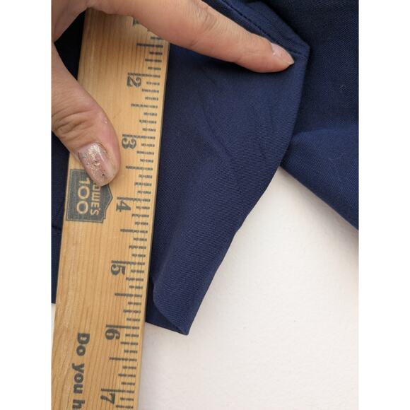 Lilly Pulitzer Women's Mini Shorts Sloan Navy Blue Side Zip Size 00 NWT - Picture 10 of 11